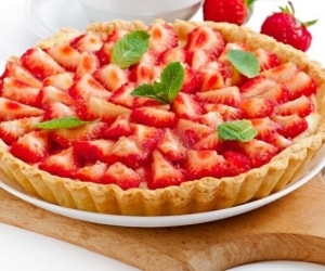 تارت الفراولة