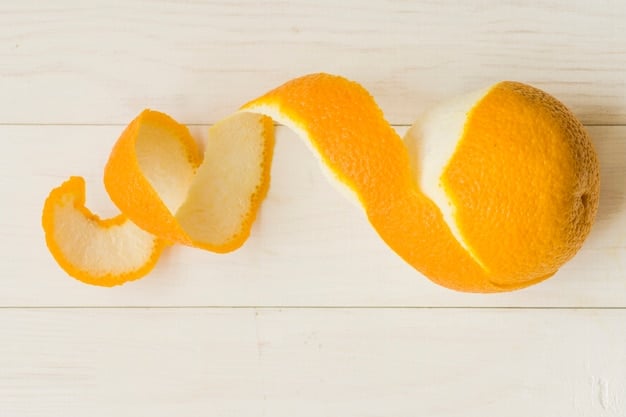 قشر البرتقال للبشرة