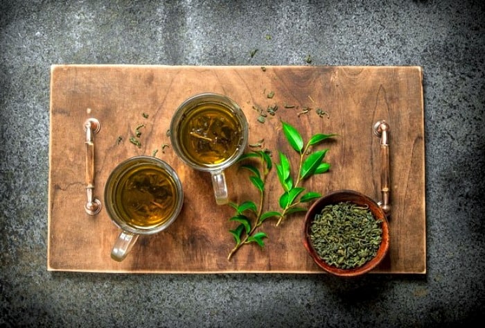 الشاي الأخضر للبشرة